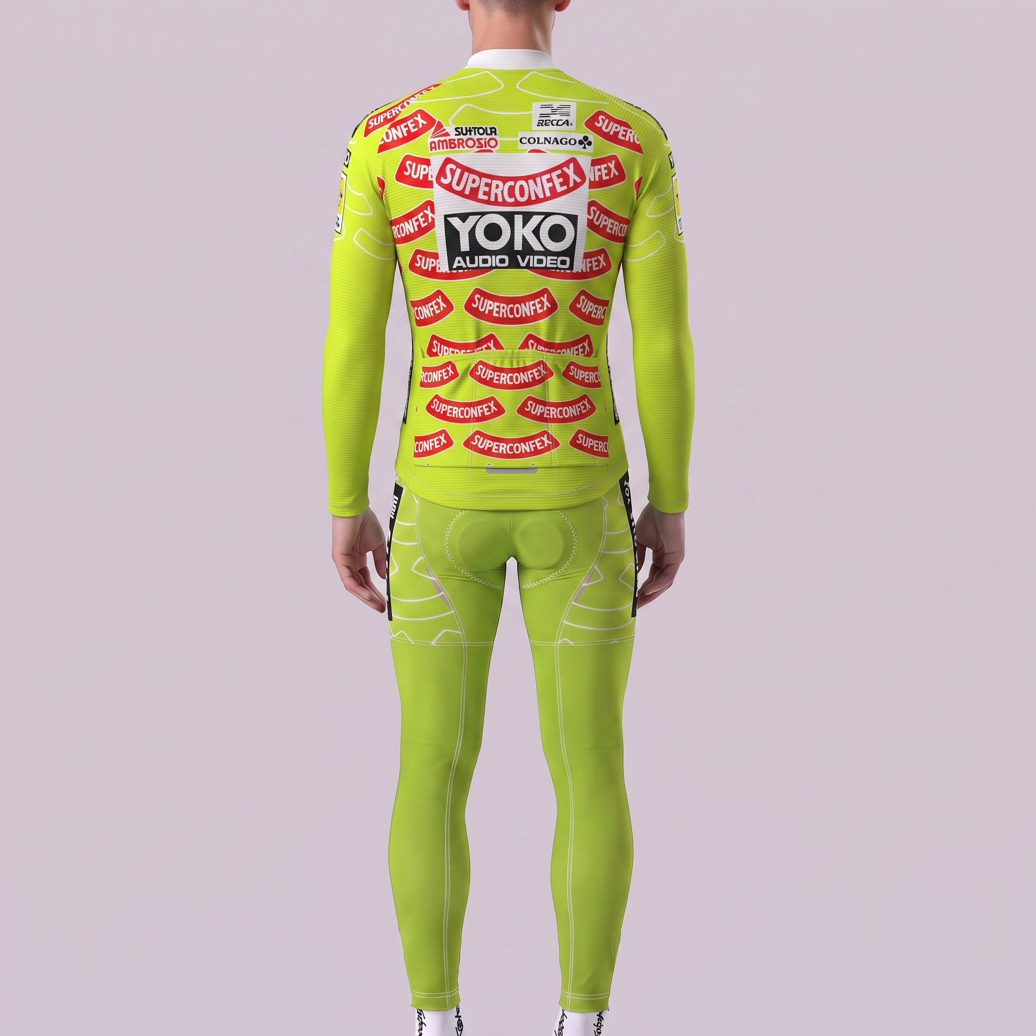 1989 Yoko Long Sleeves Cycling Kits