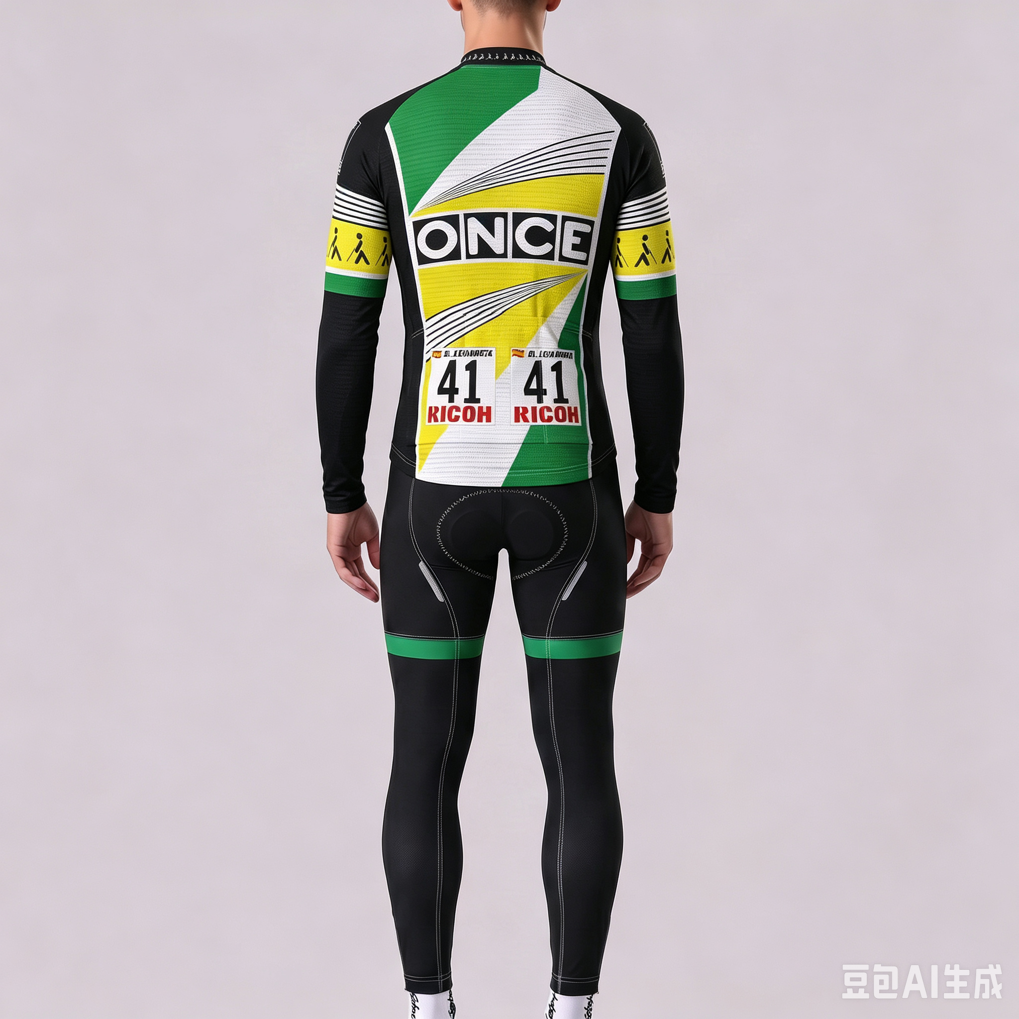 1995 ONCE Fleece Long Sleeves Cycling Kits