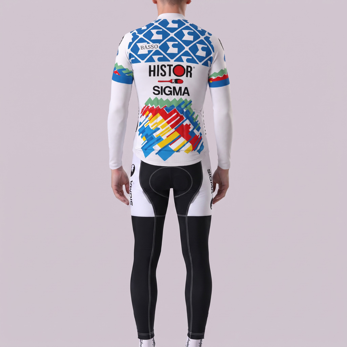 1990 Histor Fleece Long Sleeves Cycling Kits