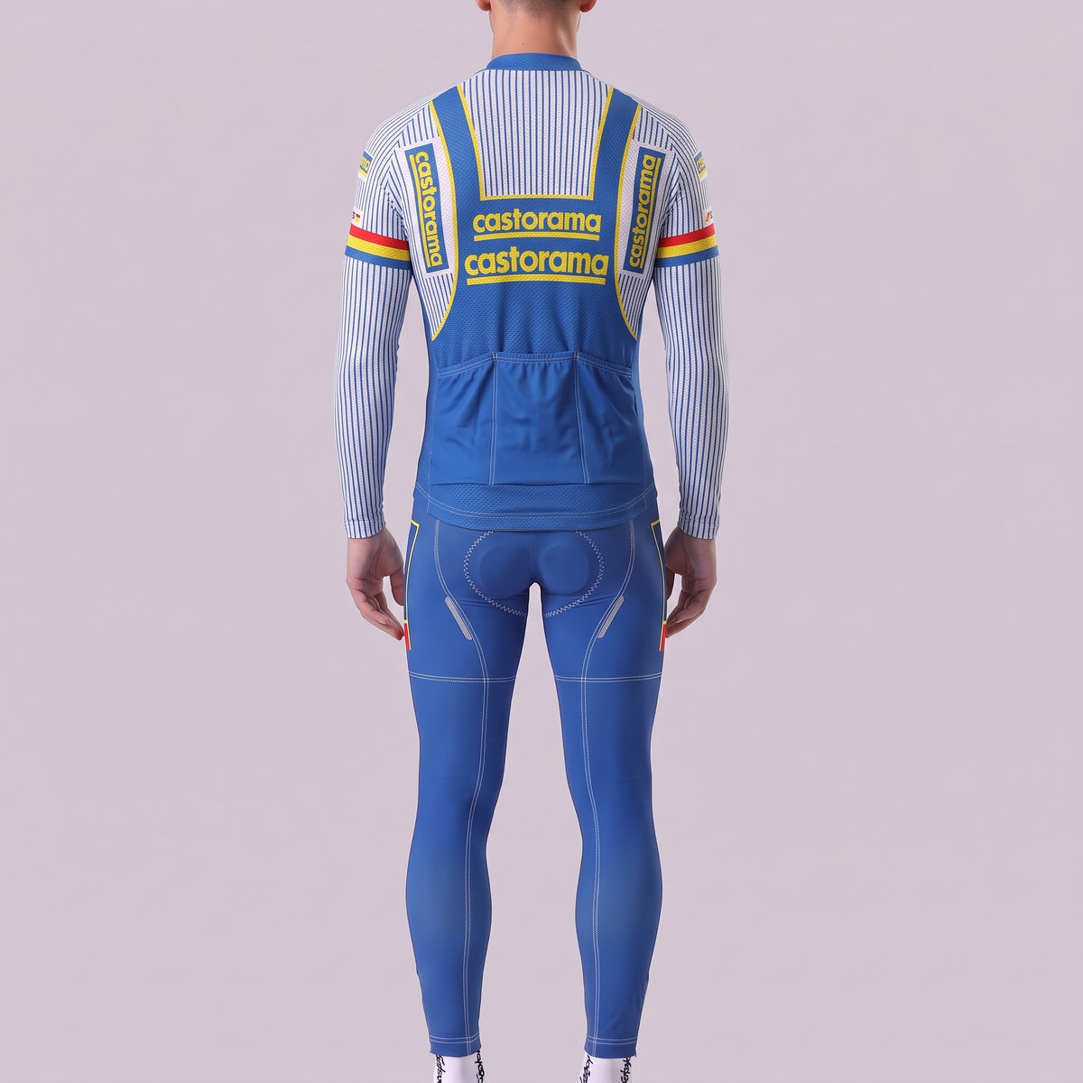 1993 Castorama Fleece Long Sleeves Cycling Kits