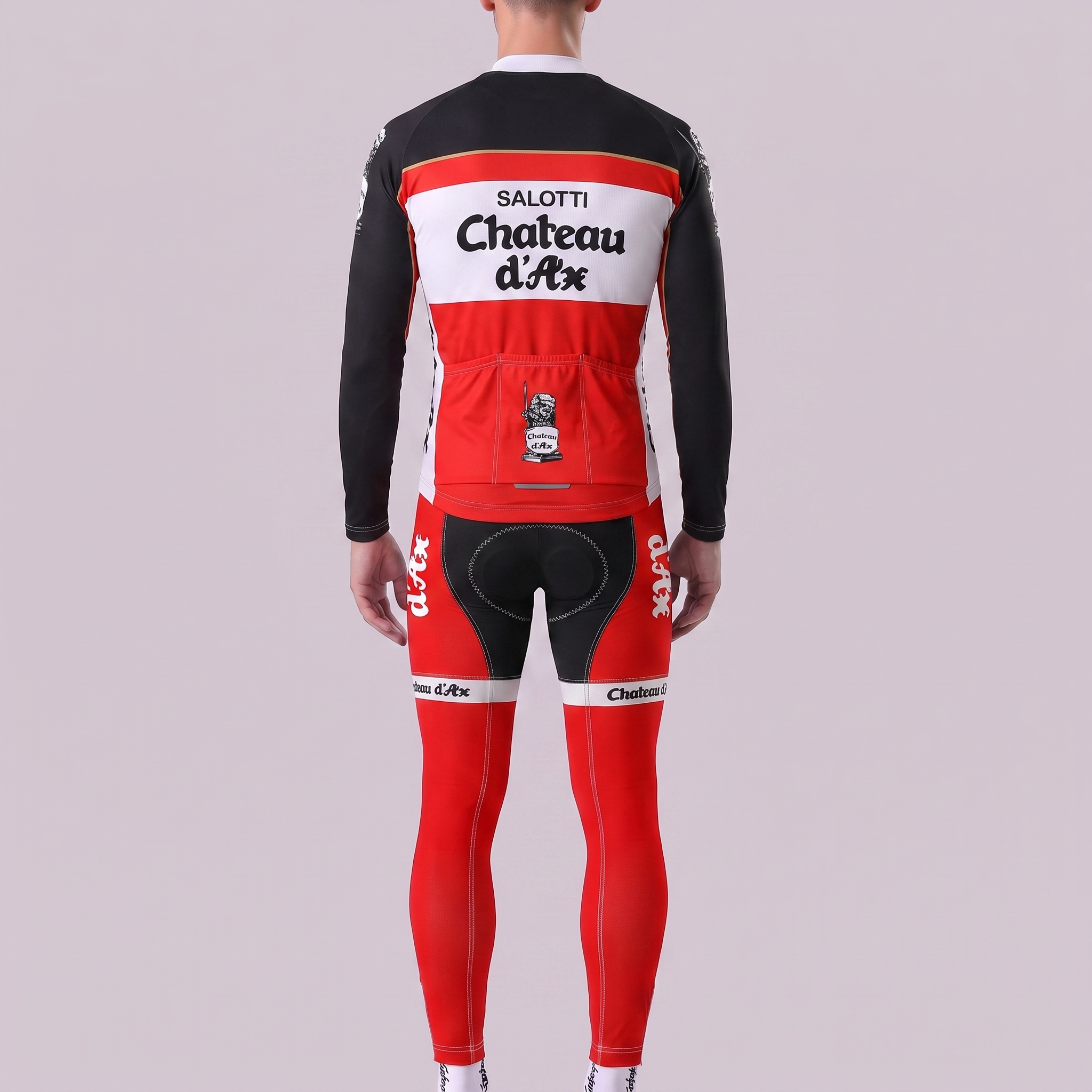 1988 Chateau Fleece Long Sleeves Cycling Kits