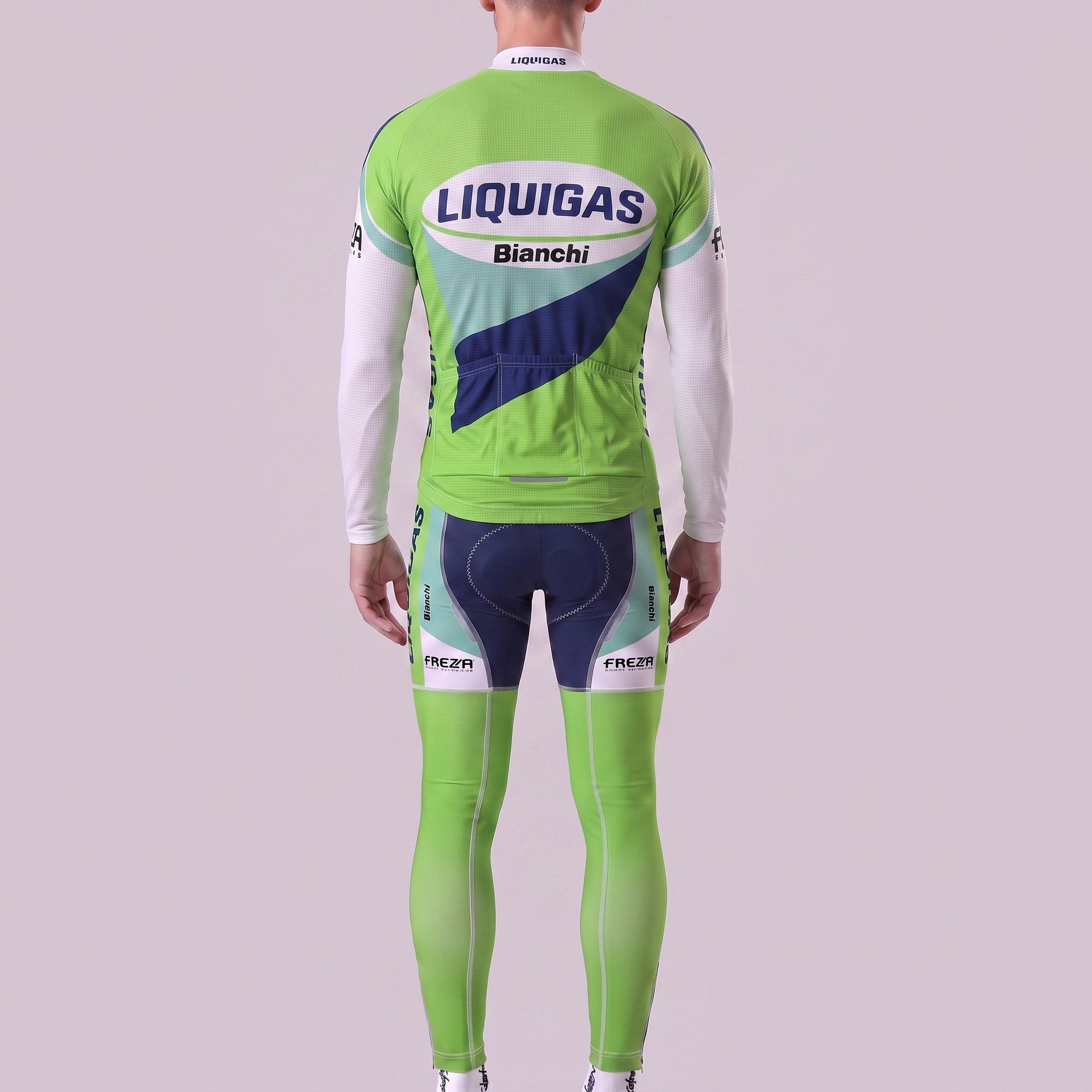 2009 Liquigas Fleece Long Sleeves Cycling Kits