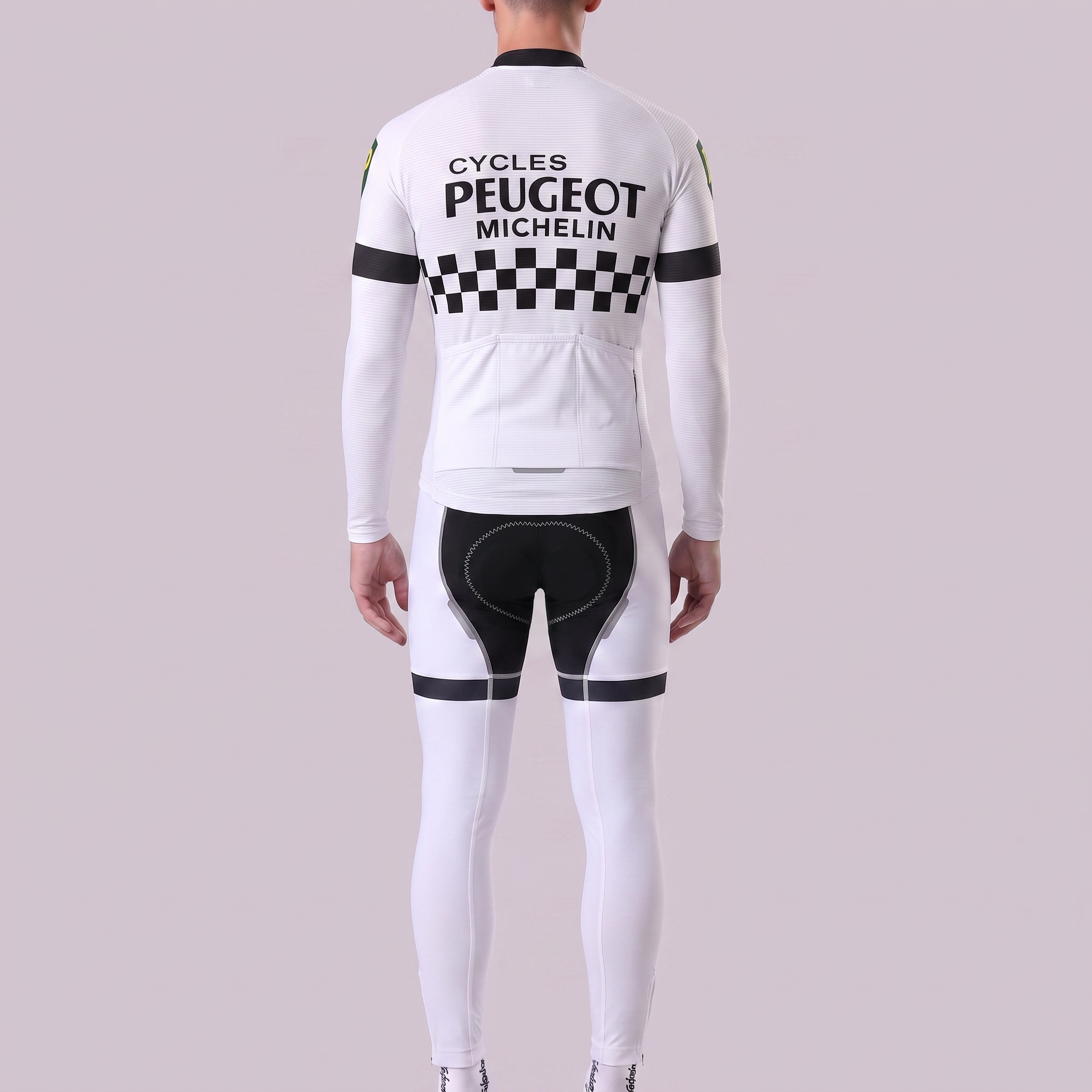 1975 Peugeot Fleece Long Sleeves Cycling Kits