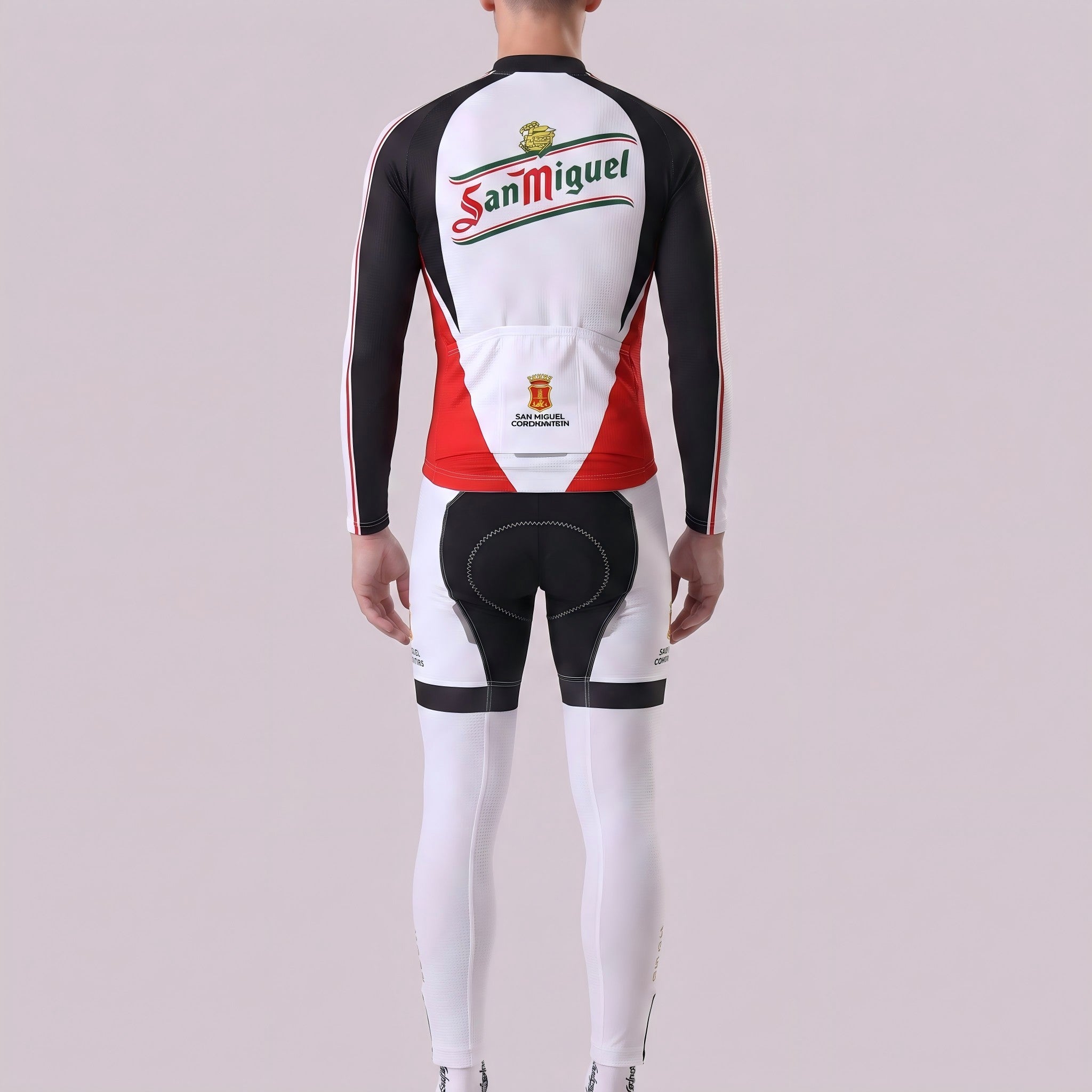 1990 San Miguel Fleece Long Sleeves Cycling Kits