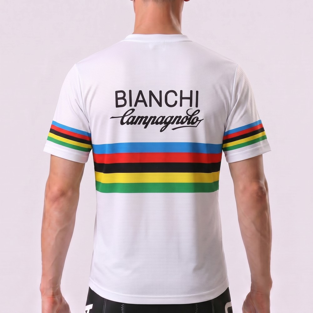 Stripes White Bianchi T-Shirt