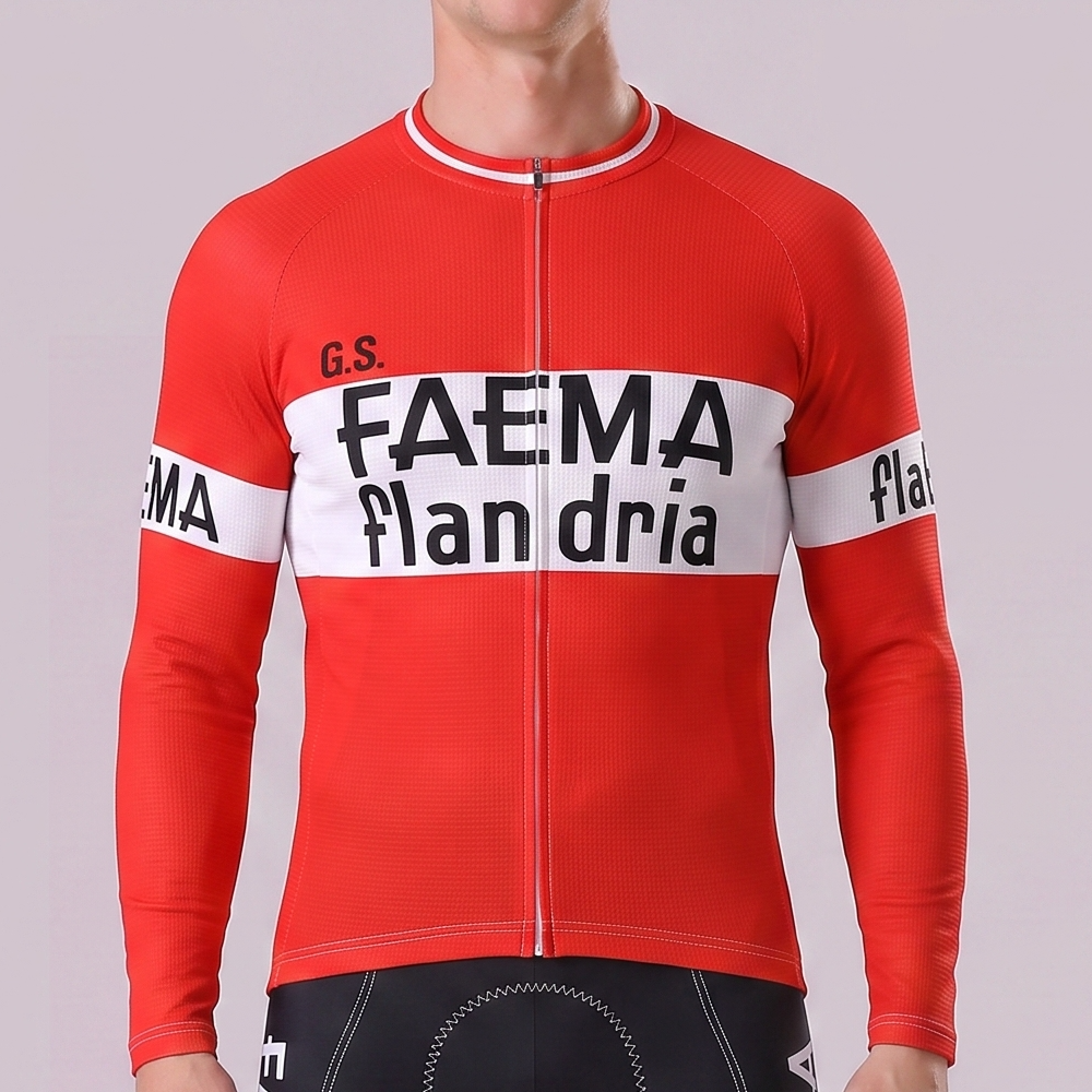 1969 Faema Fleece Long Cycling Jersey