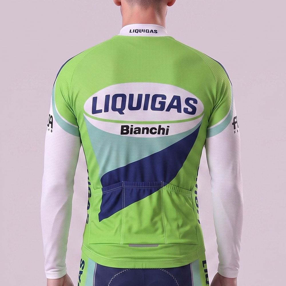 2009 Liquigas Fleece Long Cycling Jersey