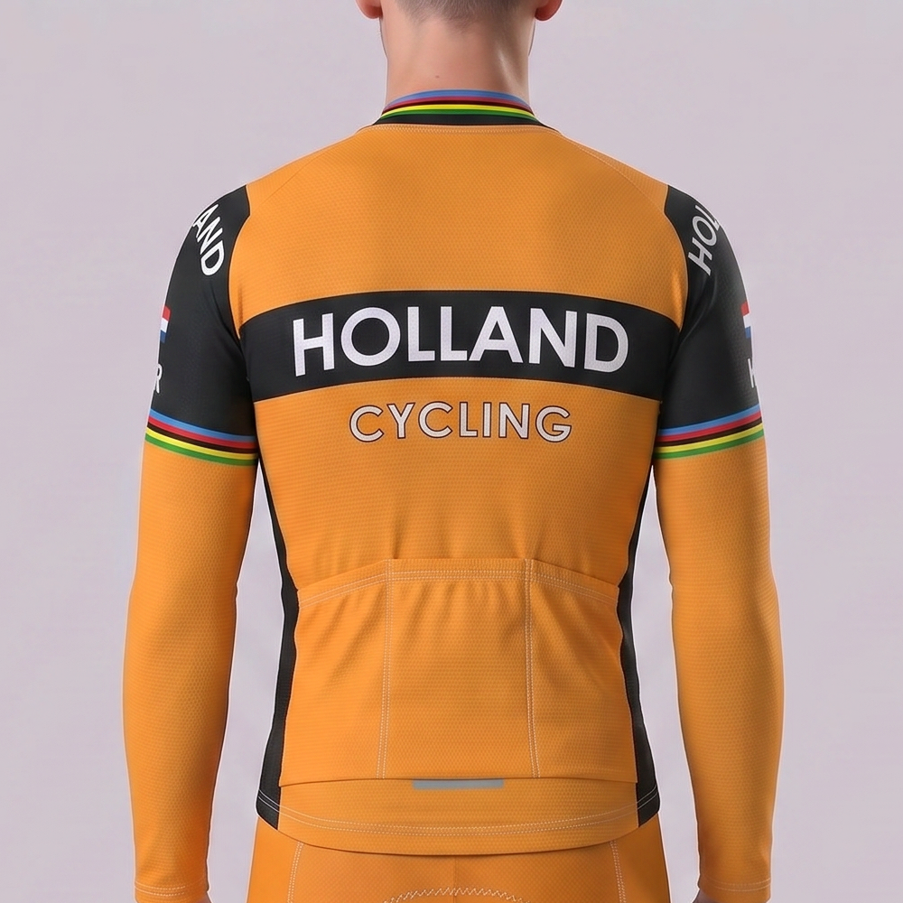 1966 Holland Fleece Long Cycling Jersey