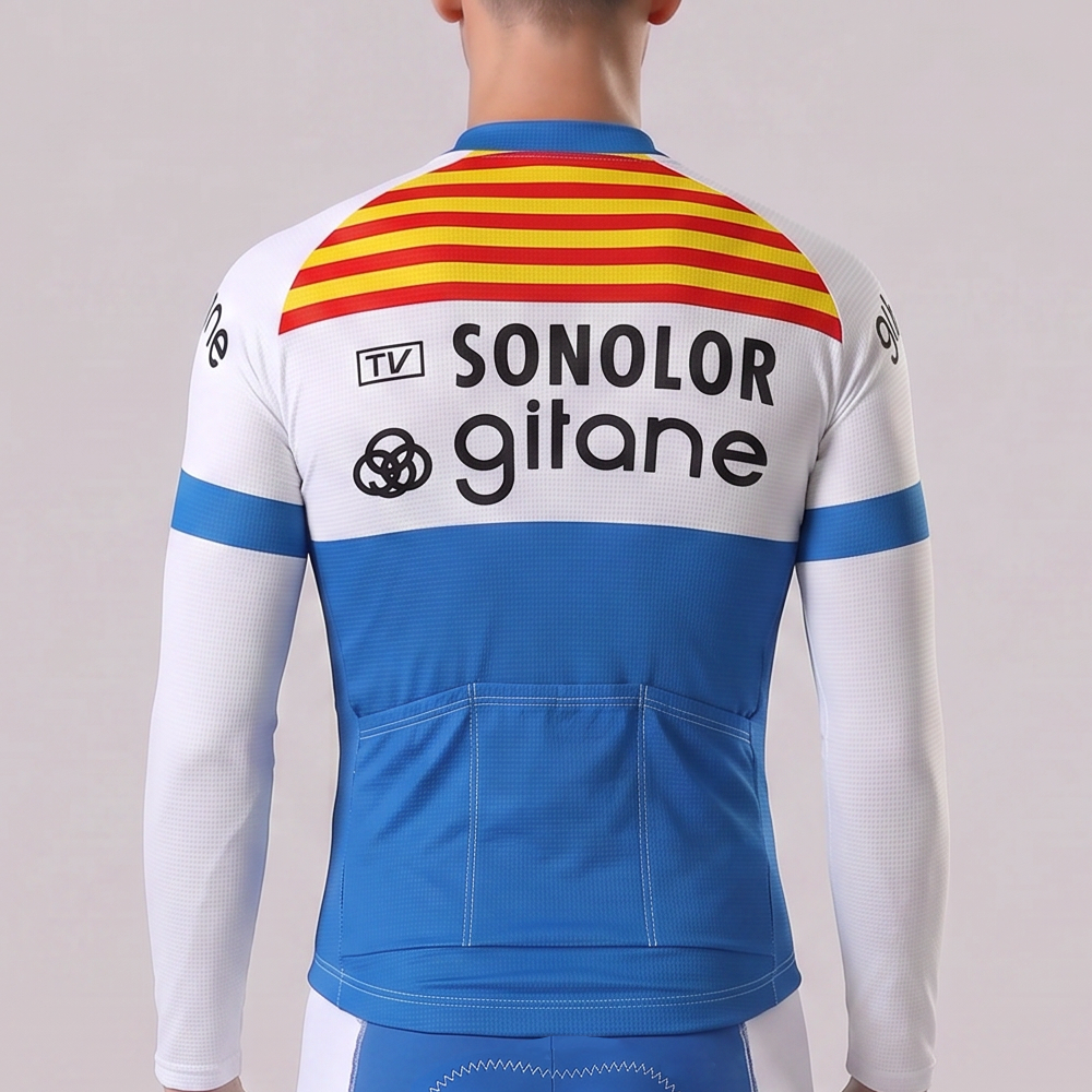 1974 Gitane Fleece Long Cycling Jersey