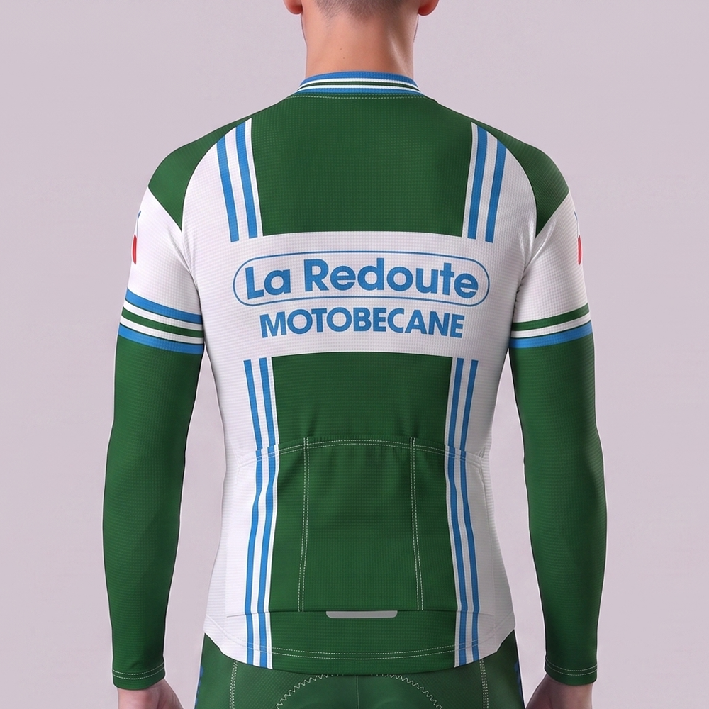1981 La Redoute Fleece Long Cycling Jersey