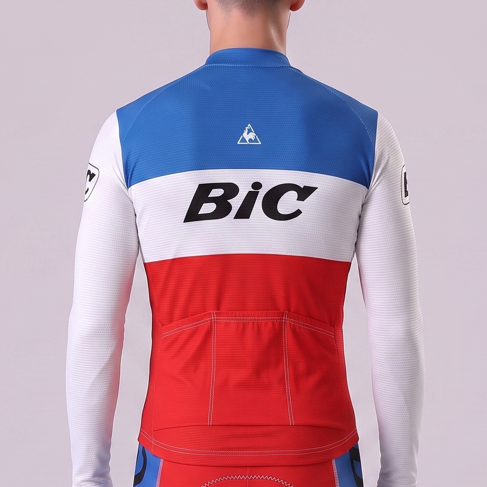 1972 BIC Fleece Long Cycling Jersey