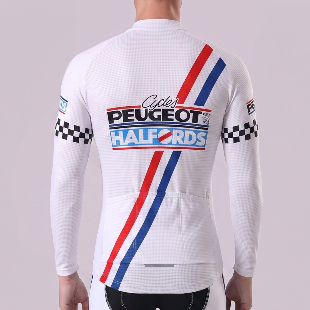 1988 Peugeot Fleece Long Cycling Jersey