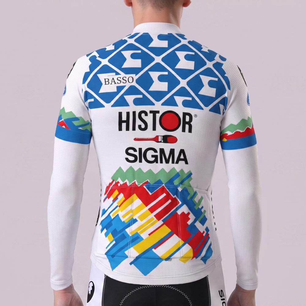1990 Histor Fleece Long Cycling Jersey