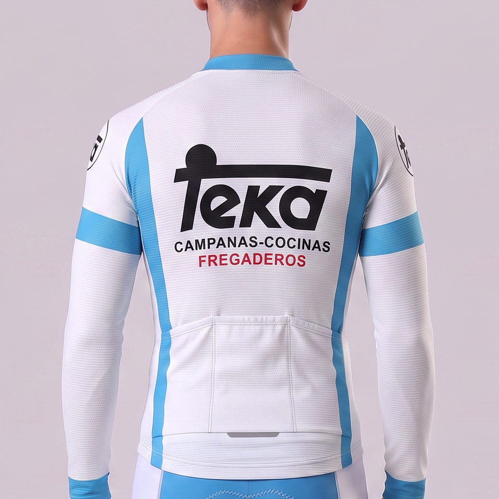 1981 Teka Fleece Long Cycling Jersey