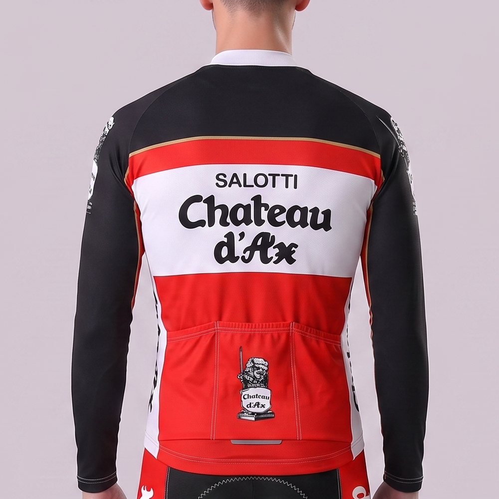 1988 Chateau Fleece Long Cycling Jersey