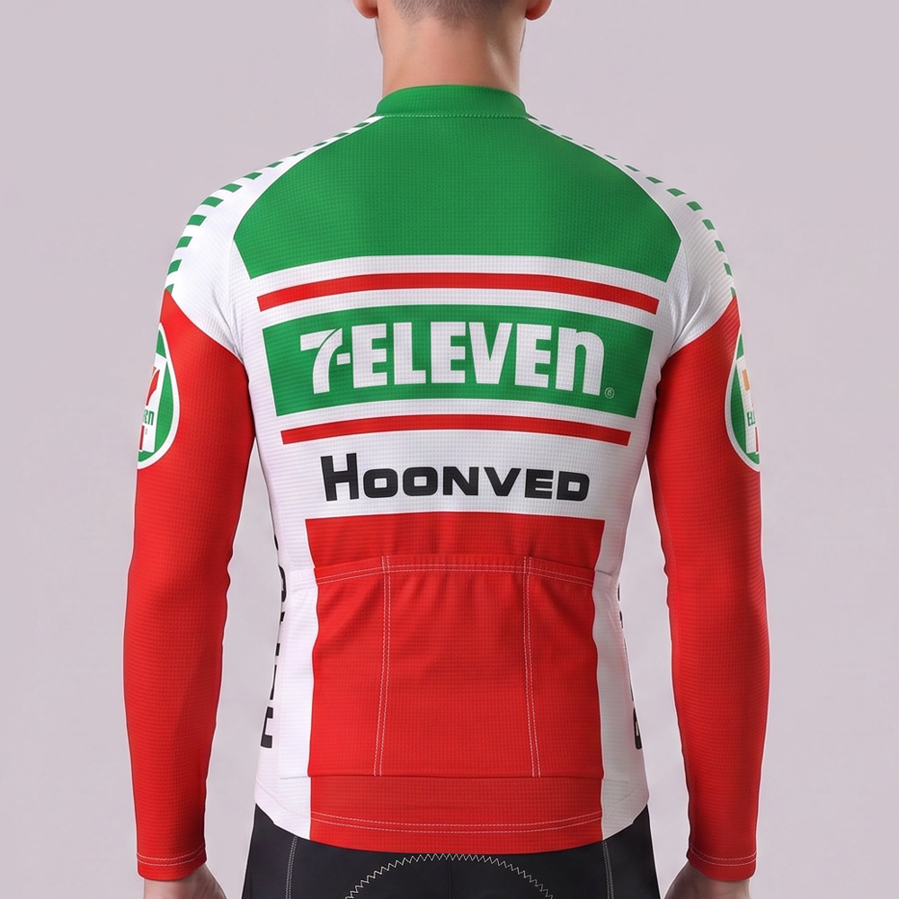 1990 7-Eleven Fleece Long Cycling Jersey