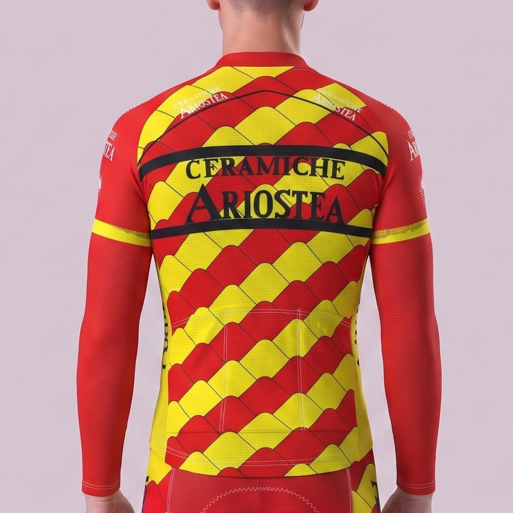 1991 Ceramiche Fleece Long Cycling Jersey