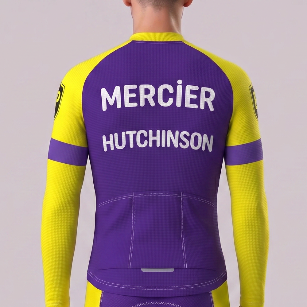 1964 Mercier Fleece Long Cycling Jersey