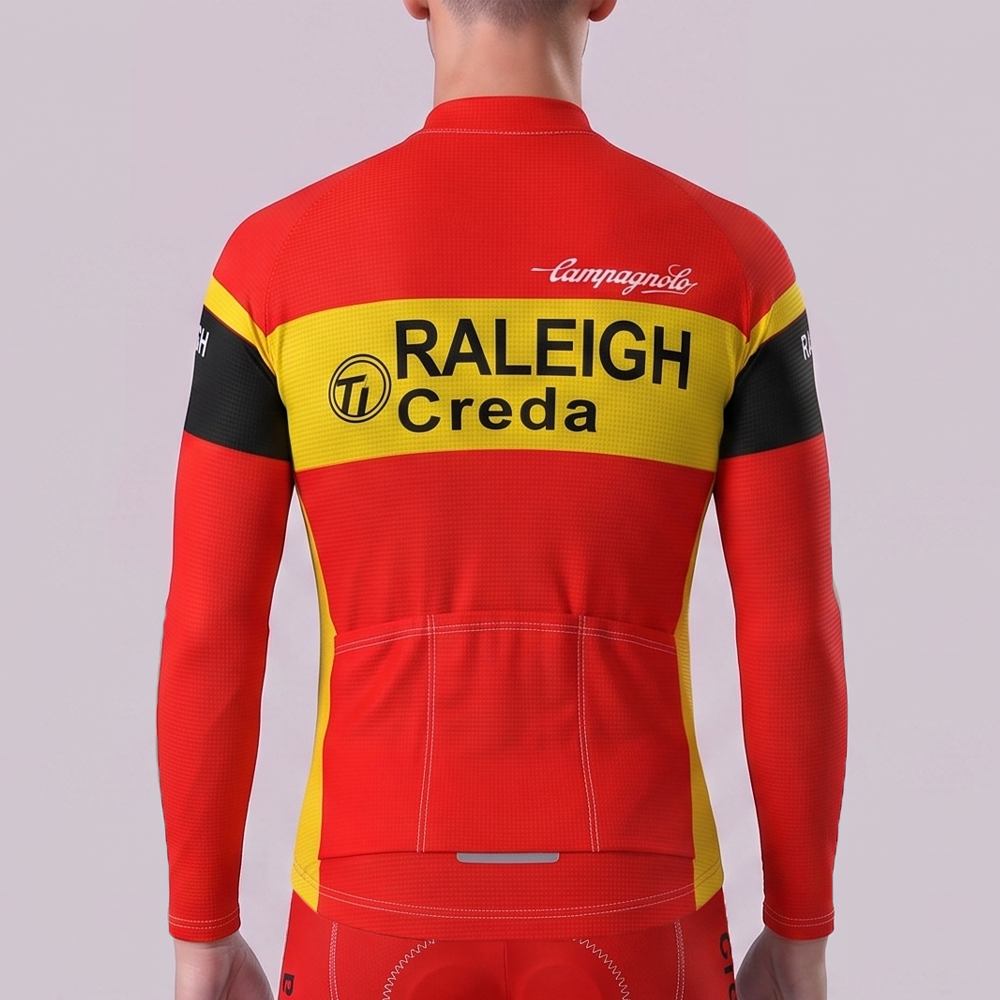 1980 Raleigh Fleece Long Cycling Jersey