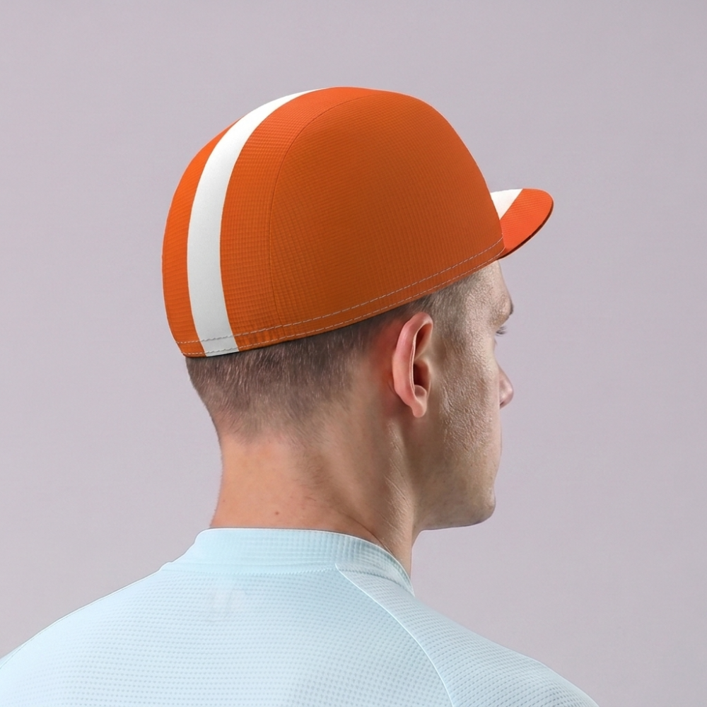 Macarons Orange Cycling Cap