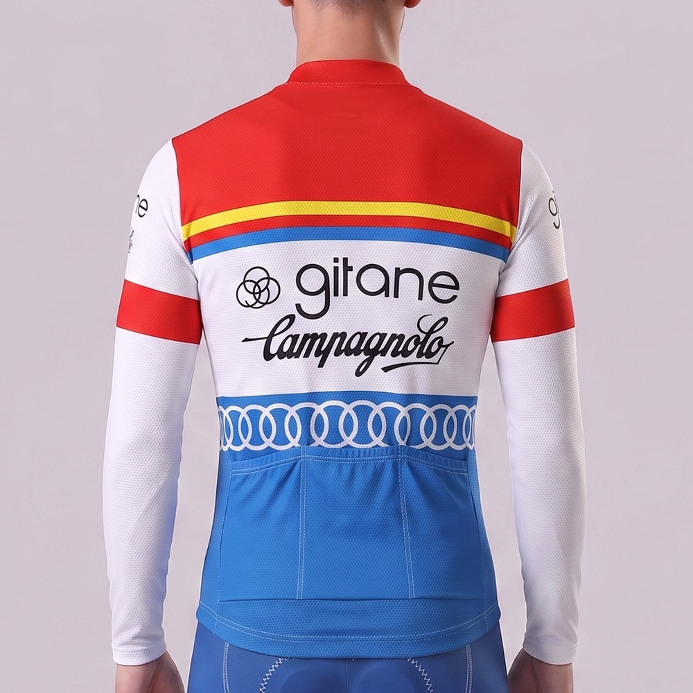 1976 Gitane Fleece Long Cycling Jersey