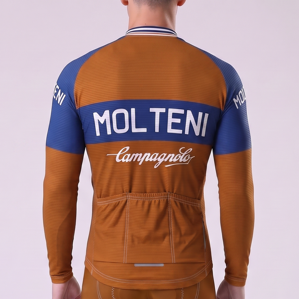 1970 Molteni Fleece Long Cycling Jersey