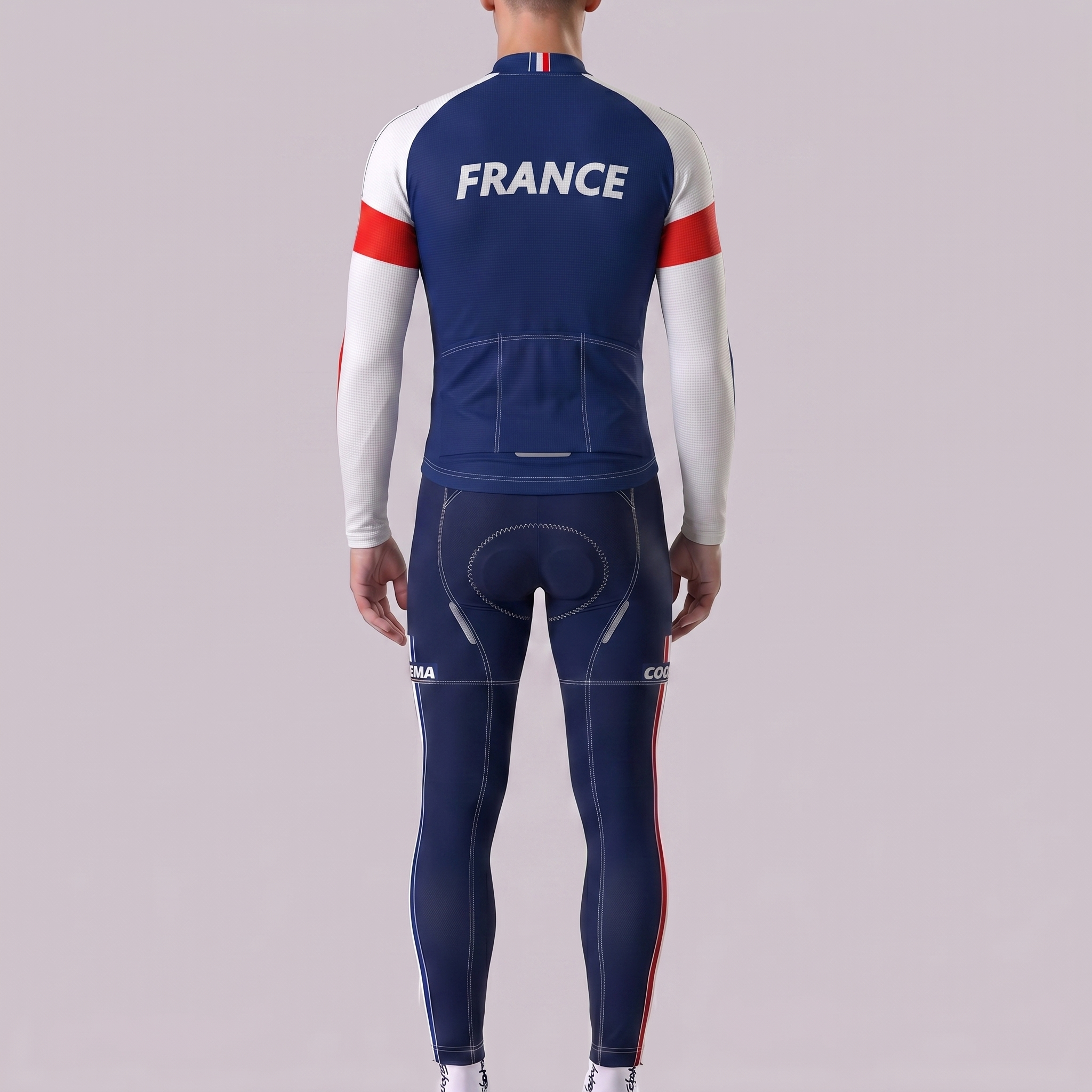 2025 France Long Sleeves Cycling Kits