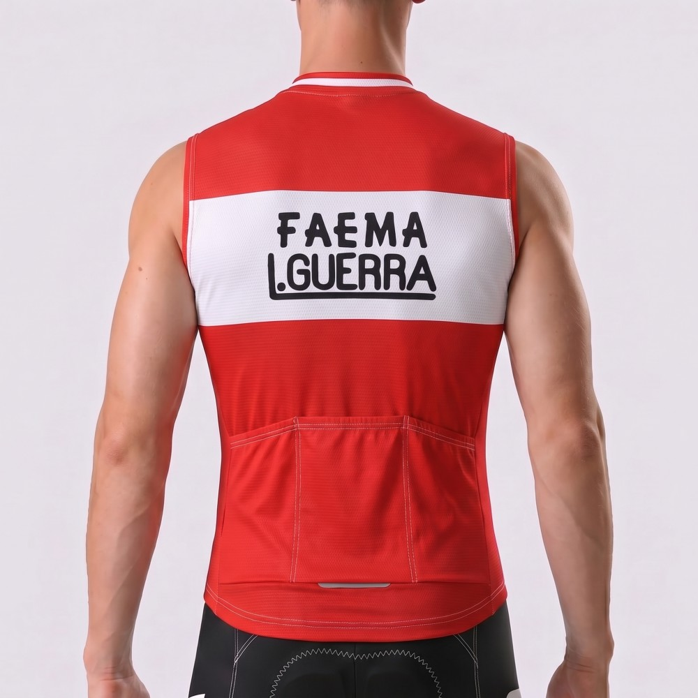 1956 Guerra Fleece Sleeveless Cycling Jersey