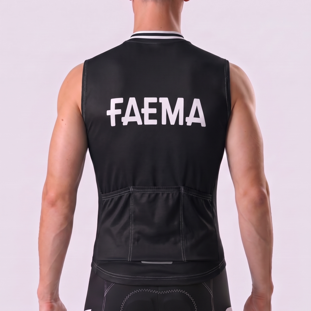 1966 Faema Fleece Sleeveless Cycling Jersey