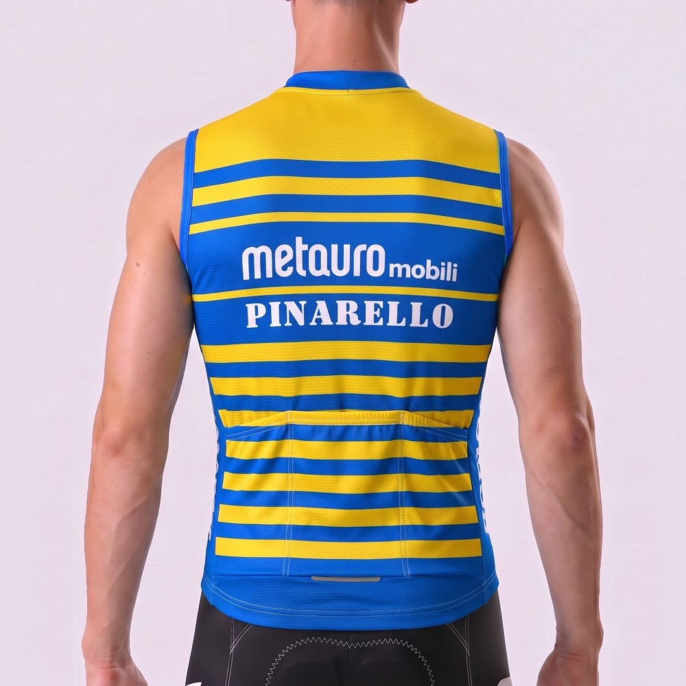 1984 Metauro Fleece Sleeveless Cycling Jersey