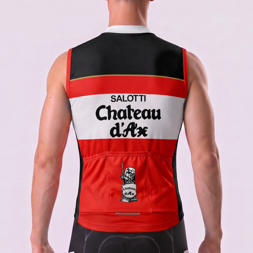 1988 Chateau Fleece Sleeveless Cycling Jersey