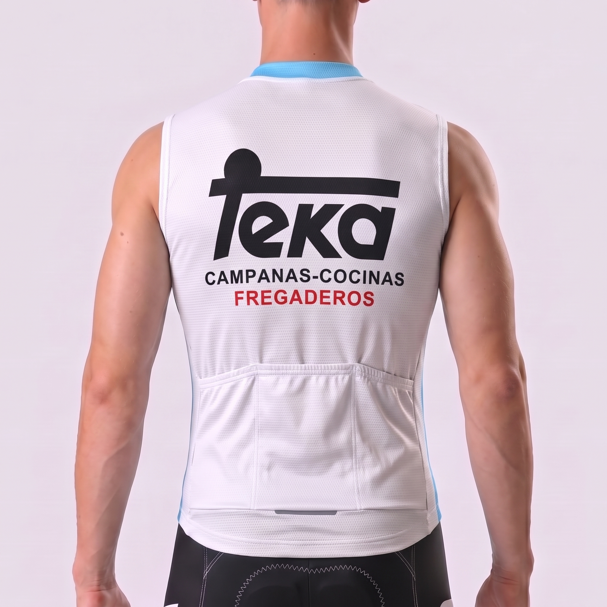 1981 Teka Fleece Sleeveless Cycling Jersey