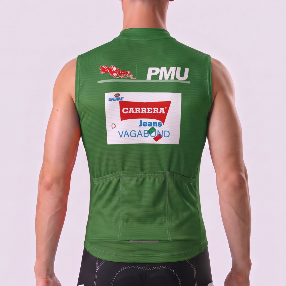 1987 PMU Fleece Sleeveless Cycling Jersey