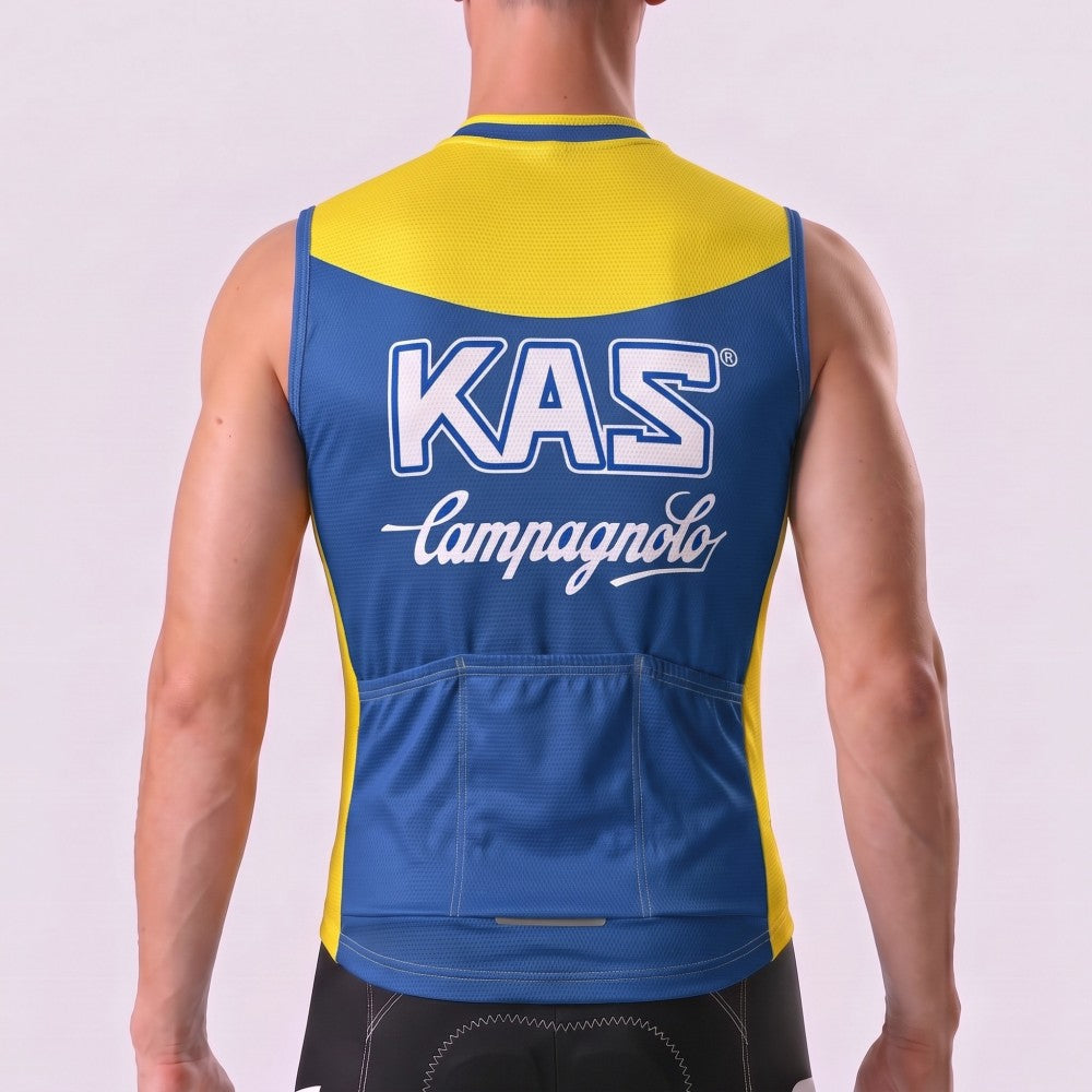 1977 Kas Fleece Sleeveless Cycling Jersey