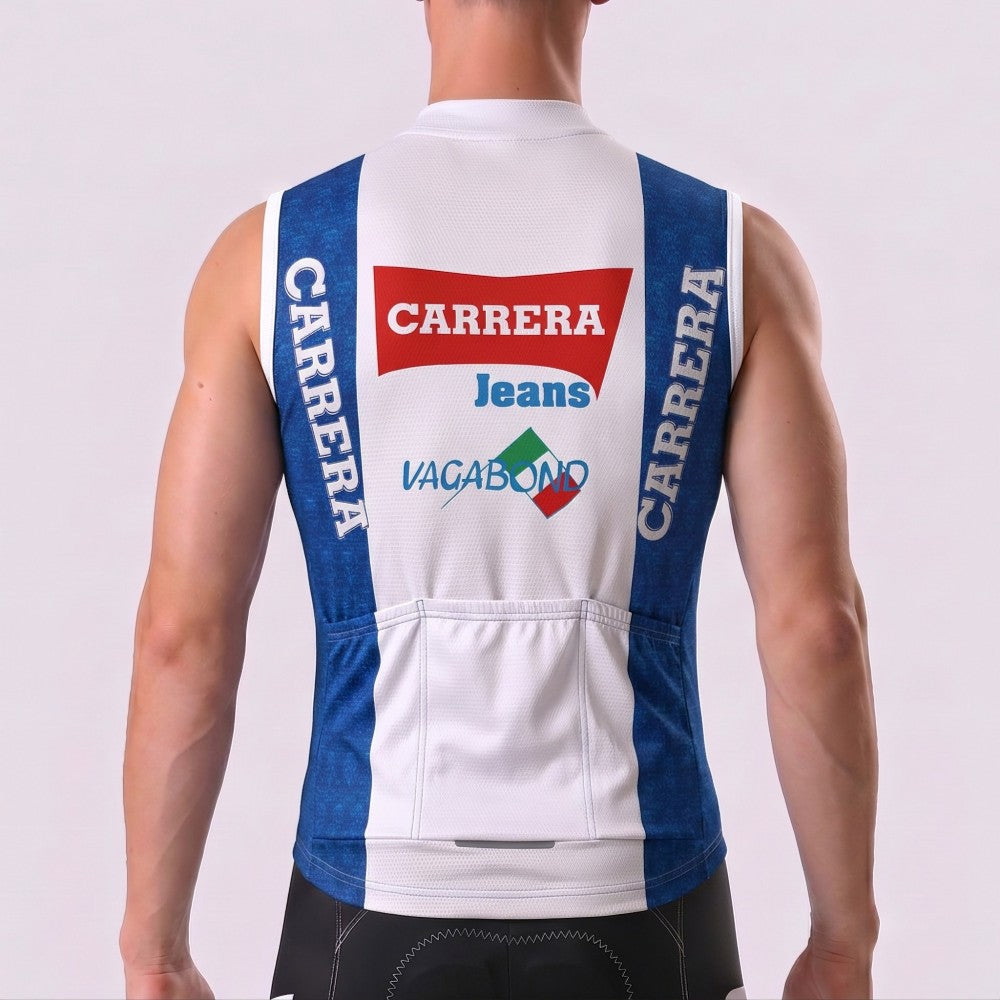 1988 Carrera Fleece Sleeveless Cycling Jersey