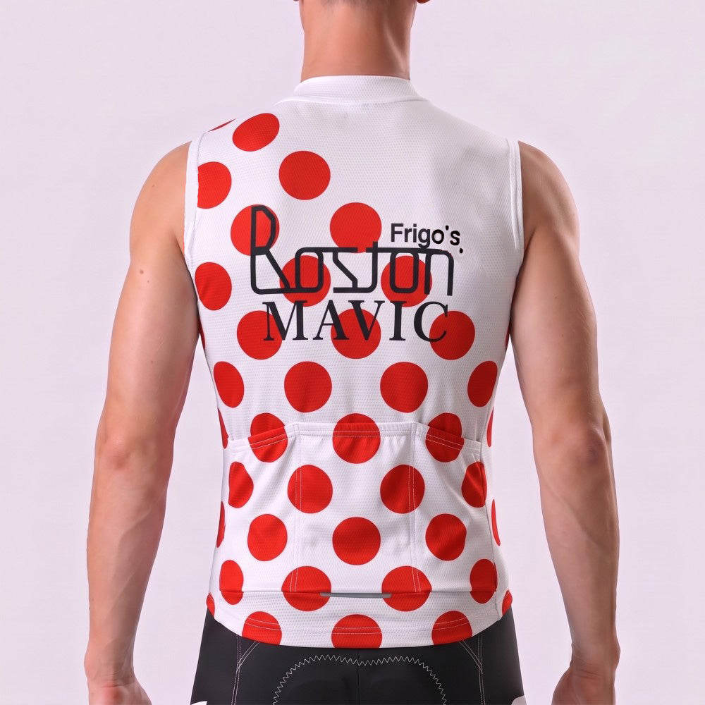 1982 Boston Fleece Sleeveless Cycling Jersey