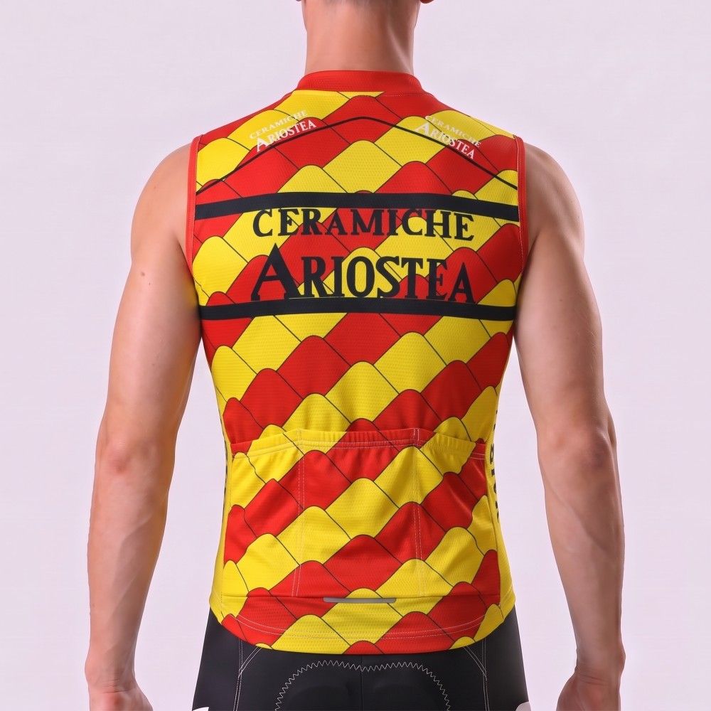 1991 Ceramiche Fleece Sleeveless Cycling Jersey