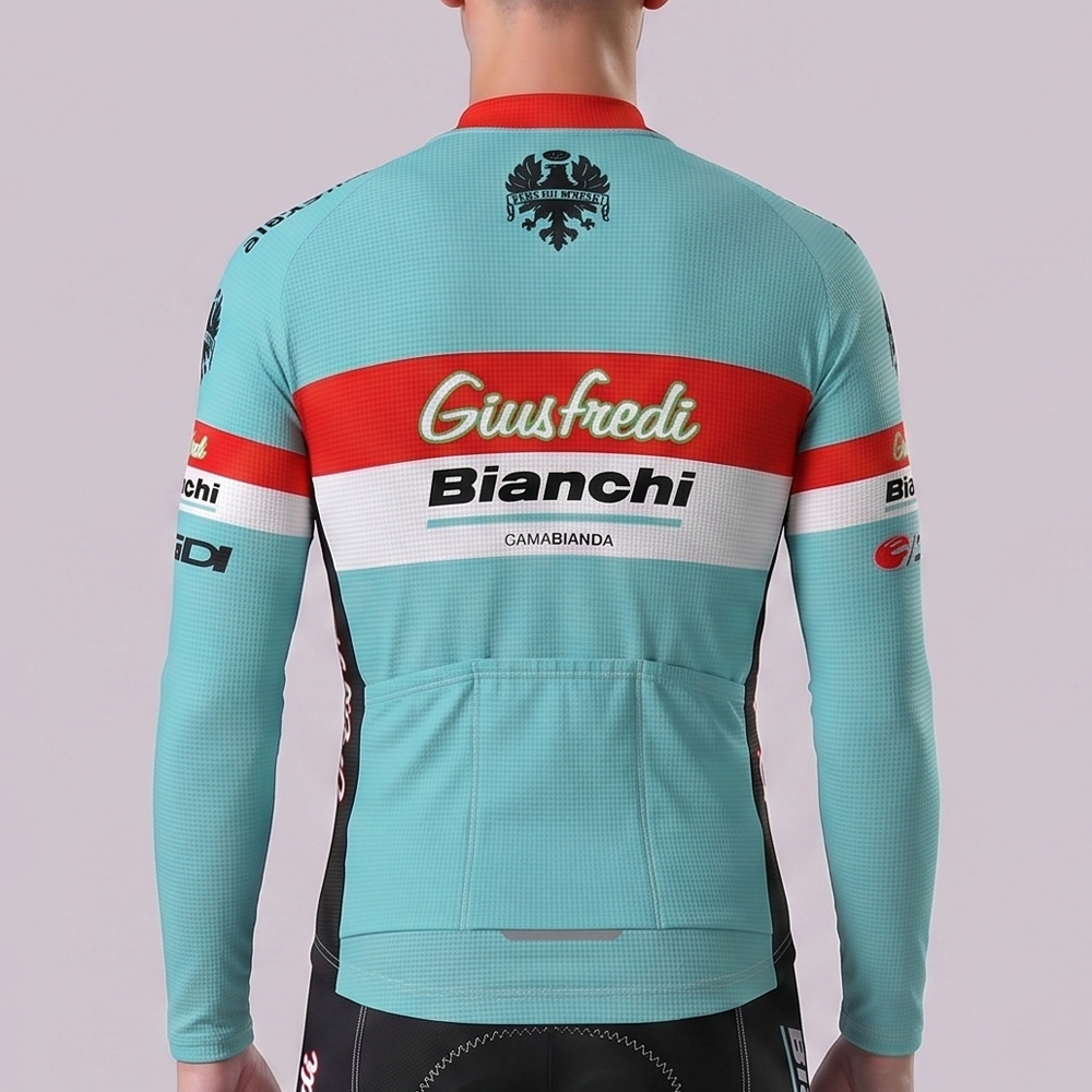 2017 Bianchi Long Sleeves Cycling Jersey