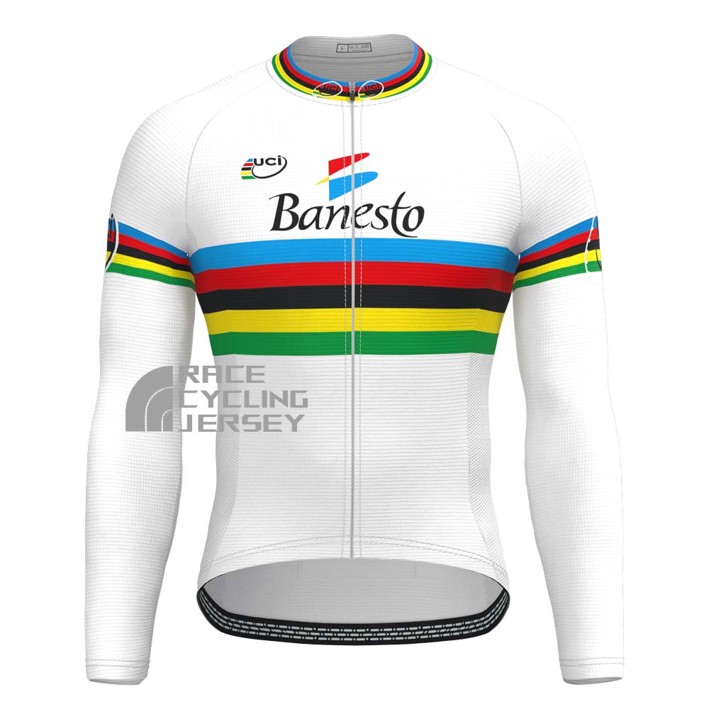 1996 Banesto UCI Long Sleeves Cycling Kits