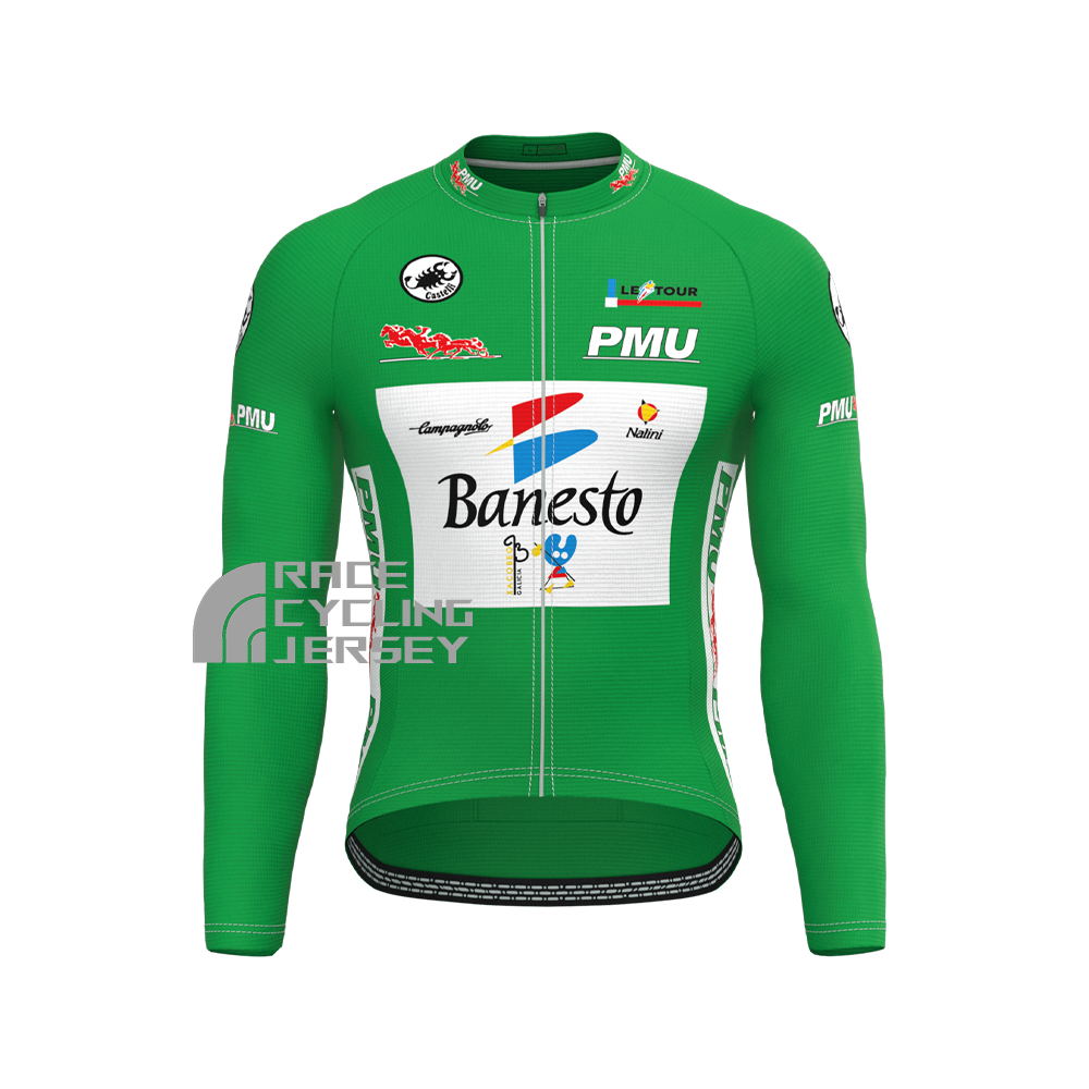 2000 Banesto Long Sleeves Cycling Kits