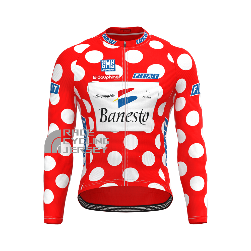 1995 Banesto Long Sleeves Cycling Kits
