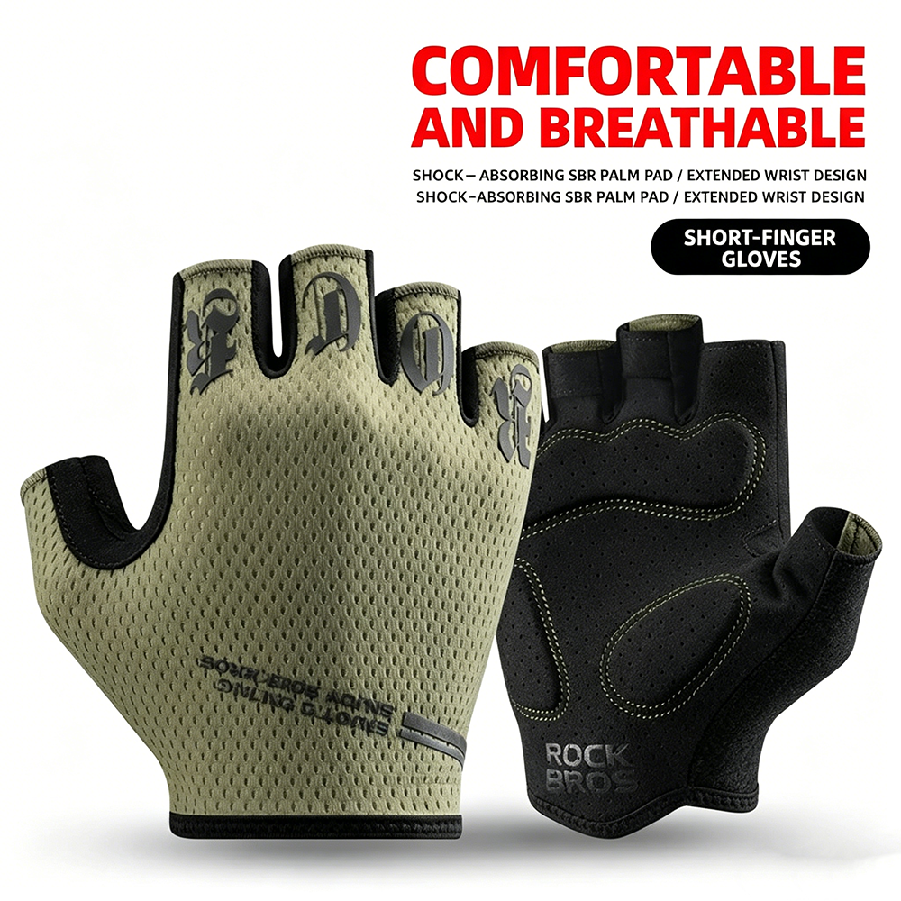 Extended Wrist Ventilated Summer Riding Gloves