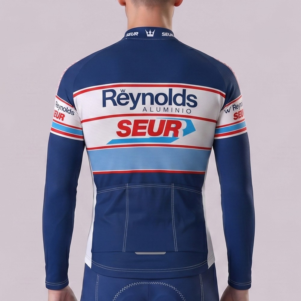 1988 Reynolds SEUR Long Sleeves Cycling Jersey