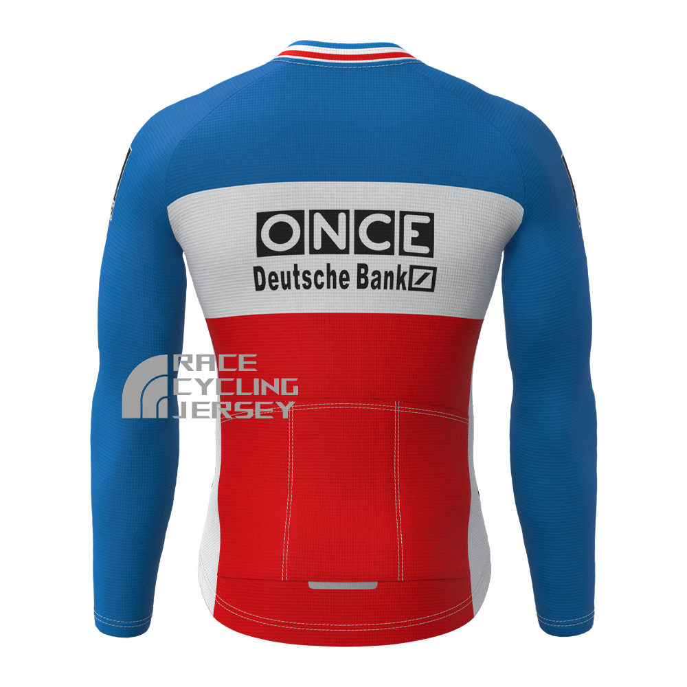 1999 ONCE Fleece Long Cycling Jersey