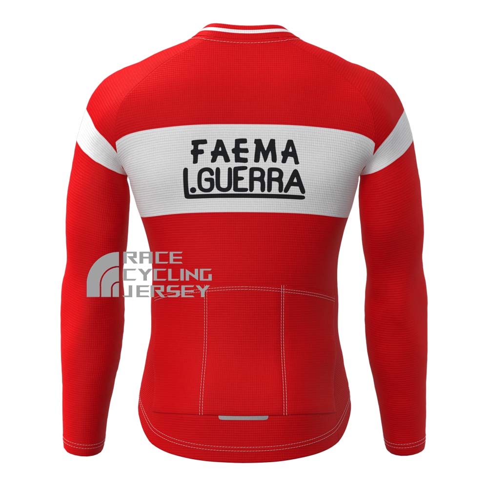 1956 Guerra Fleece Long Cycling Jersey