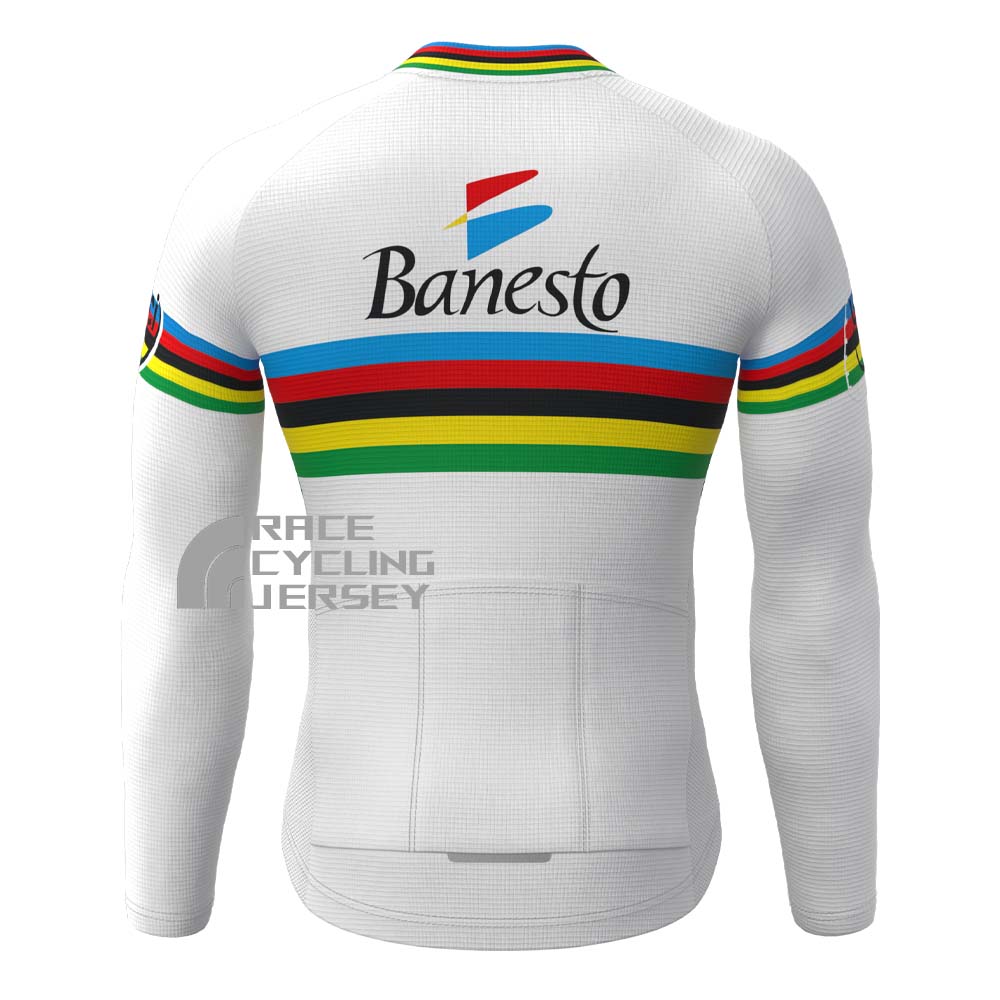 1996 Banesto UCI Fleece Long Cycling Jersey