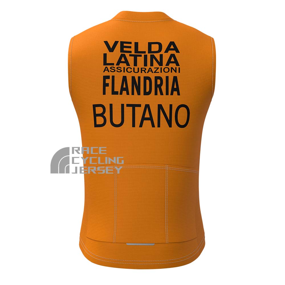 1977 Flandria Fleece Sleeveless Cycling Jersey