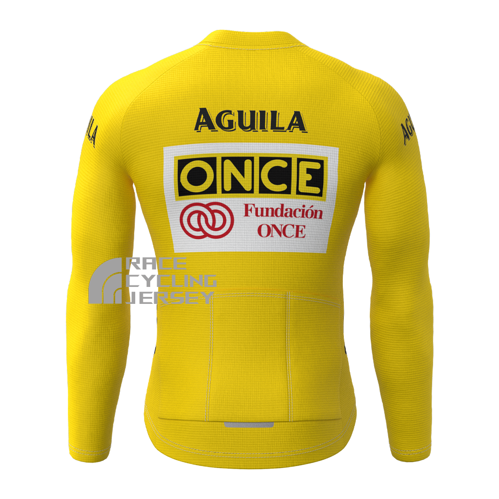 1995 Fundacion Fleece Long Cycling Jersey
