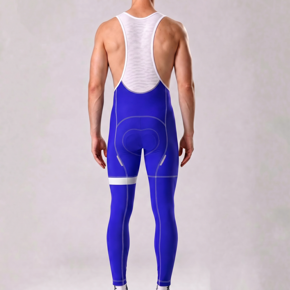 Dark Blue Bib Cycling Pants