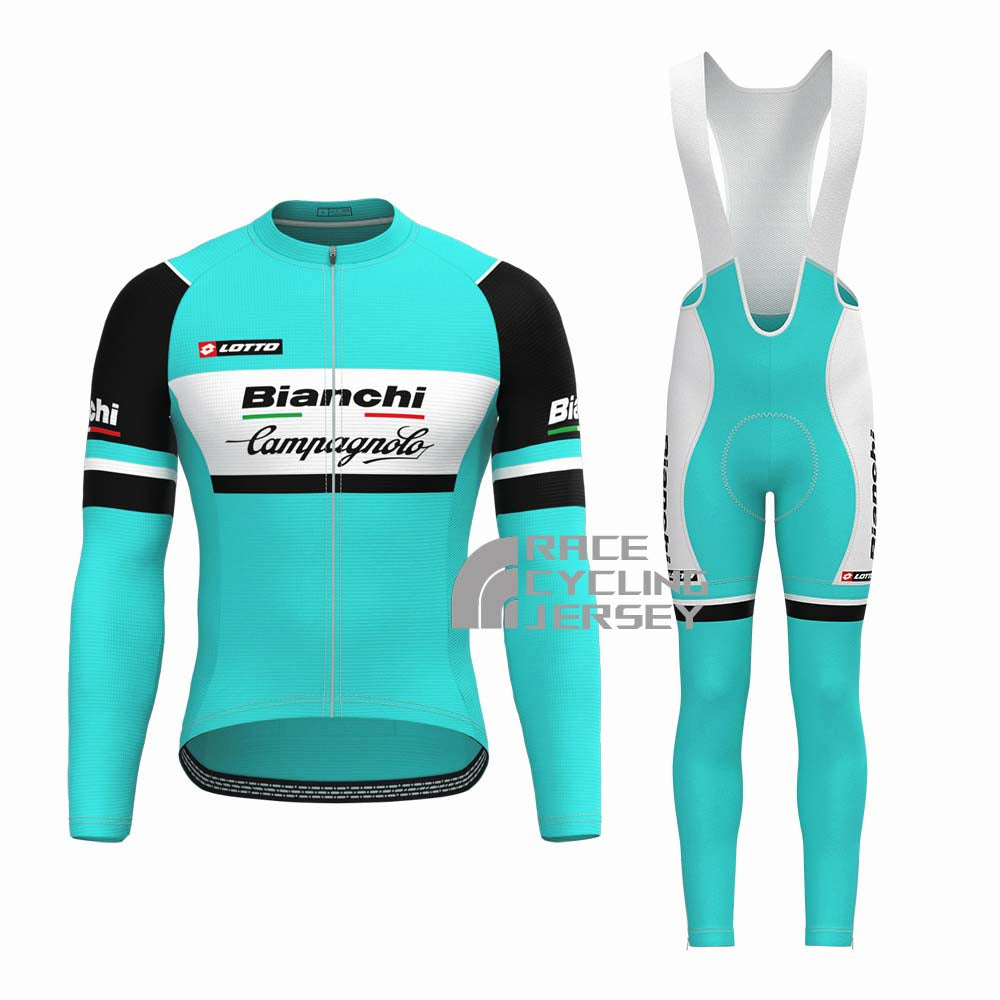 Bianchi Campagnolo Long Sleeves Cycling Kits - Main Image